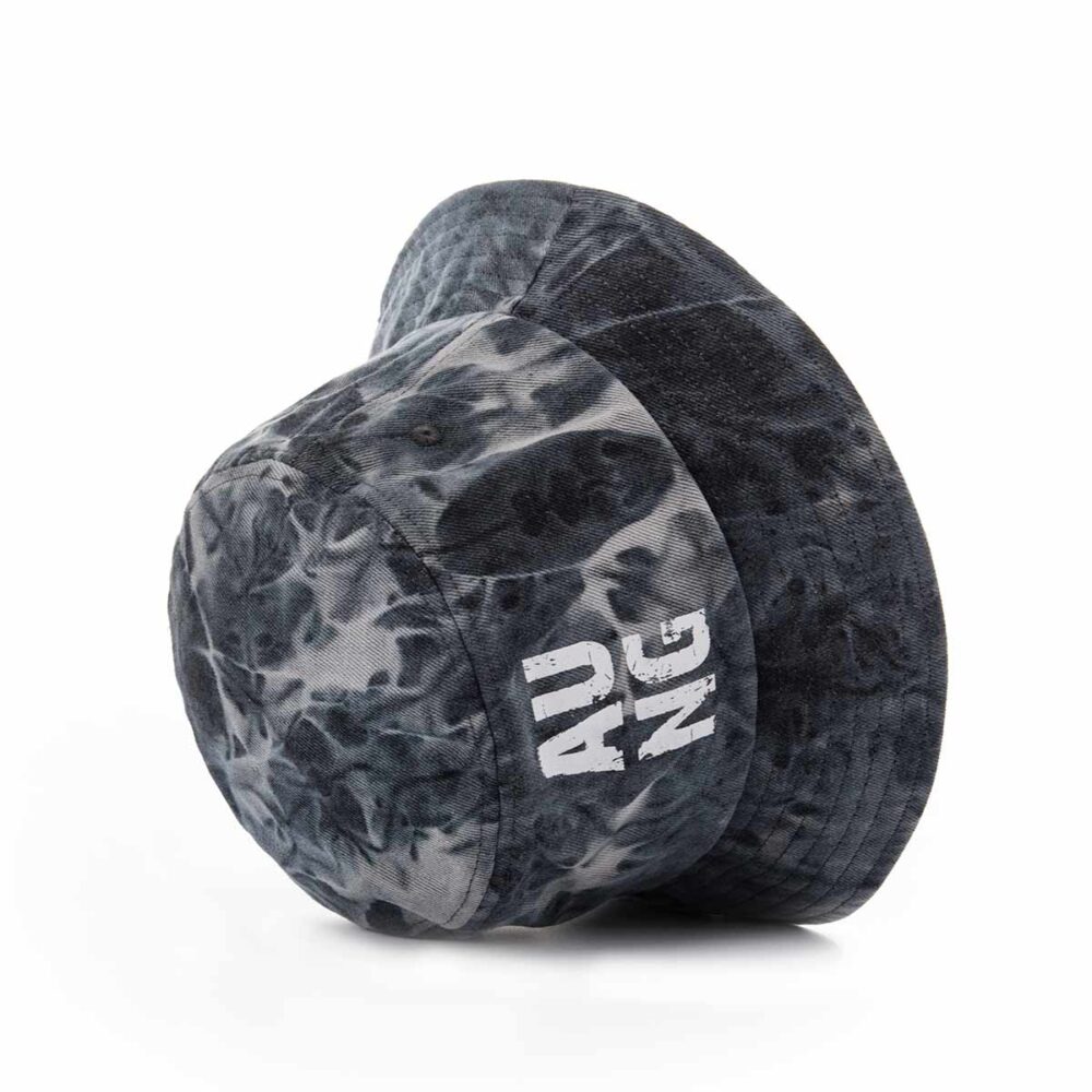 Aung Crown tie-dye denim bucket hat at down side SFG-210421-5 Aung Crown tie-dye denim bucket hat at down side SFG-210421-5-1
