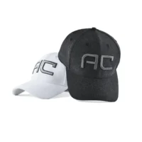 Gorra de béisbol blanca bordada Aung-Crown-3d-KN2012122