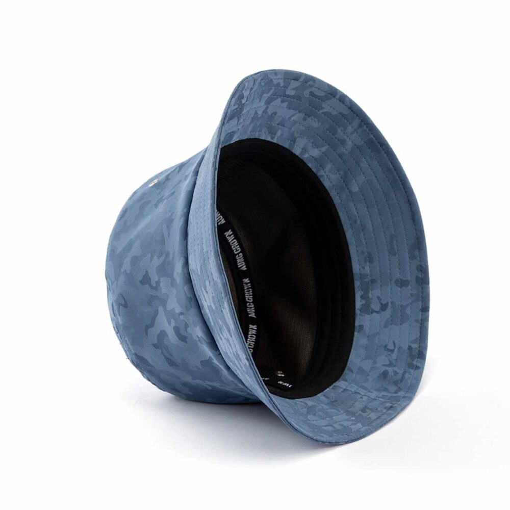 Aung-Crown-casual-blue-leather-bucket-hat-SFG-210317-6 Aung-Crown-casual-blue-leather-bucket-hat-SFG-210317-6