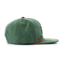 Aung-Crown-green-snapback-flat-hat-pour-l'extérieur-SFA-210401-1