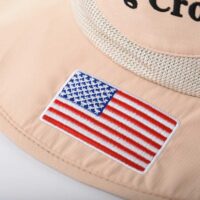 Aung-Crown-khaki-bucket-hat-sfari-avec-le-drapeau-des-US-applique-sur-le-bord-KN2101284
