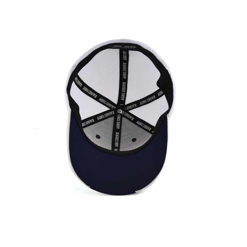 Aung-Crown-mens-white-and-blue-trucker-hat-at-the-inner-view-KN2012121 Aung-Crown-mens-white-and-blue-trucker-hat-at-the-inner-view-KN2012121