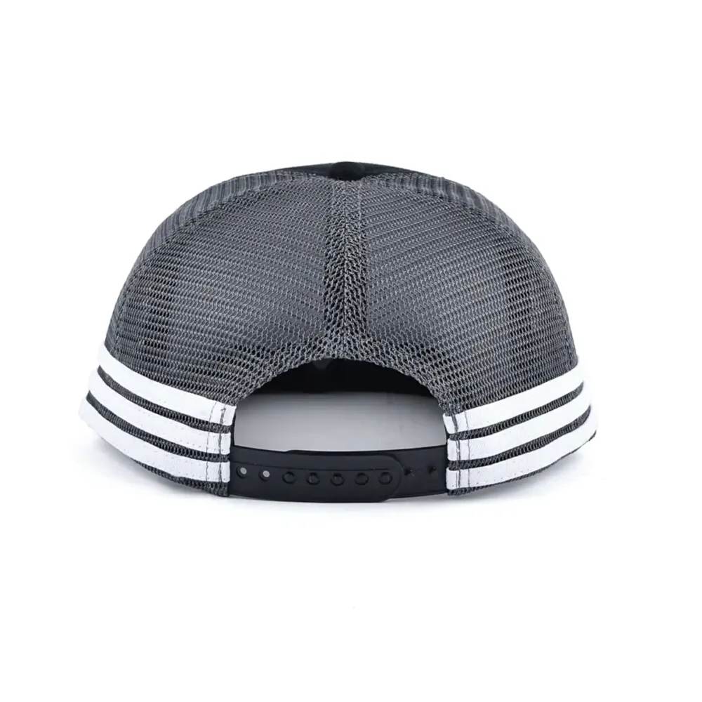 Aung-Crown-patchwork-flat-bill-trucker-cappello-per-uomini-con-una-plastica-snap-e-una-maglia-indietro-KN2012153 Aung-Crown-patchwork-flat-bill-trucker-cappello-per-uomini-con-una-plastica-snap-e-una-maglia-indietro-KN2012153