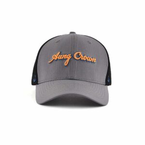 Sports Mesh 3D Embroidery Grey Trucker Hat KN2012042
