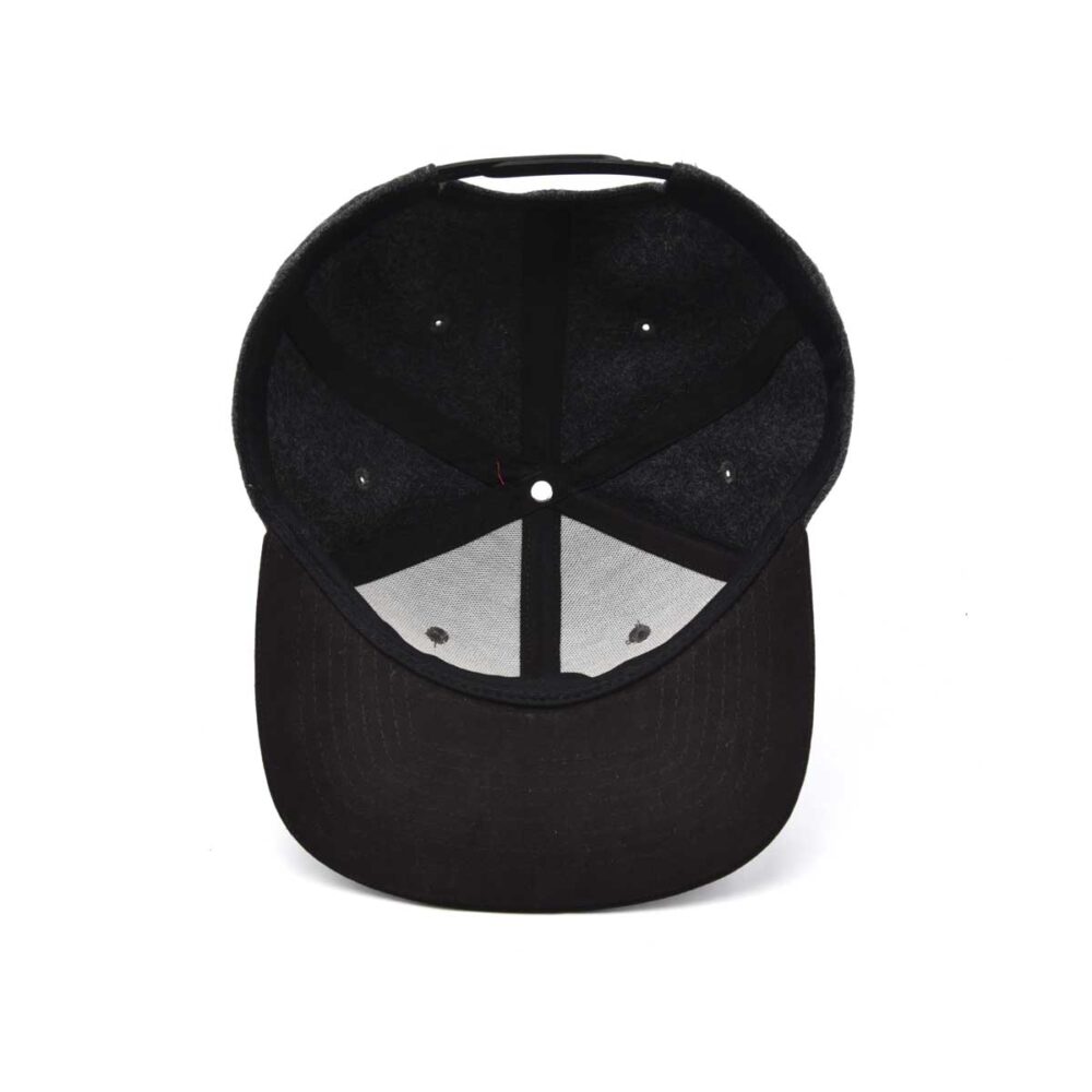Aung-Crown-plain-black-snapback-hat-at-the-inner-view-ACNA2011126 Aung-Crown-plain-black-snapback-hat-at-the-inner-view-ACNA2011126