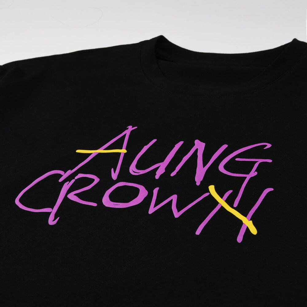 Aung-Crown-puff-print-cotton-black-t-shirt-for-men-SFZ-210709-1 Aung-Crown-puff-print-cotton-black-t-shirt-for-men-SFZ-210709-1