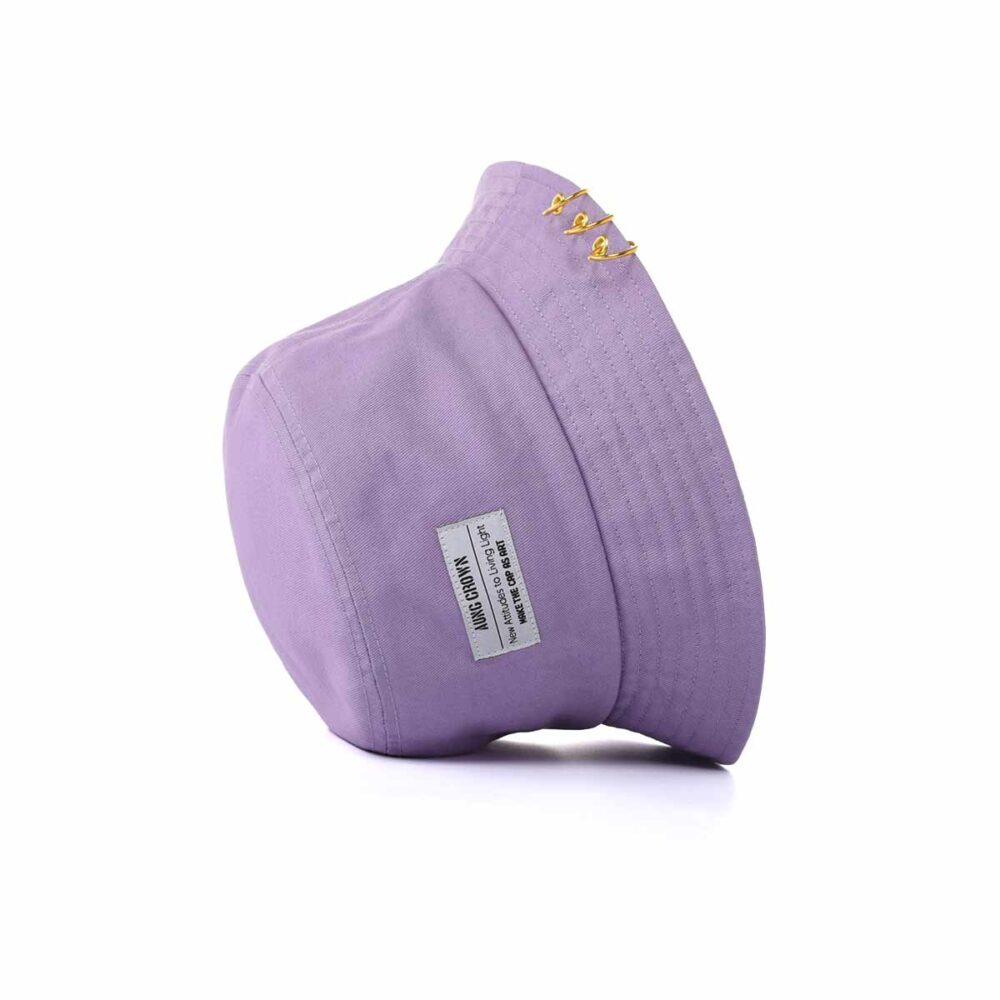 Aung-Crown-purple-woven-bucket-hat-at-the-down-view-SFA-210406-1 Aung-Crown-purple-woven-bucket-hat-at-the-down-view-SFA-210406-1
