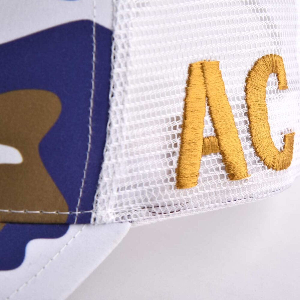 Aung-Crown-unisex-camouflage-trucker-hat-with-golden-flat-embroidery-AC-on-the-side-KN2101031 Aung-Crown-unisex-camouflage-trucker-hat-with-golden-flat-embroidery-AC-on-the-side-KN2101031