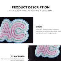Aung-Crown-Sombrero de camionero unisex de ala plana con logotipo en detalle-KN2102073
