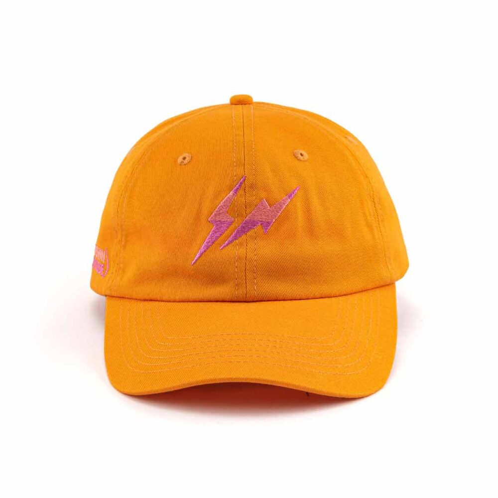 Front-view-of-orange-womens-baseball-hat-SFA-210409-2 Front-view-of-orange-womens-baseball-hat-SFA-210409-2