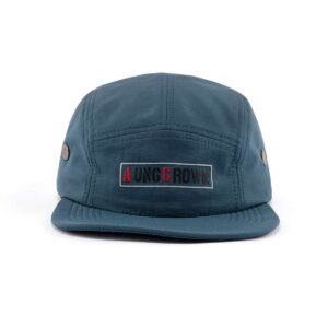Custom Nylon 5 Panel Hat With Soft Brim KN2103061