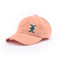 Left-view-of-orange-sport-baseball-cap-KN2103012