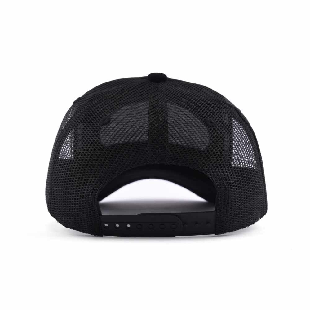 Streeter-black-mesh-trucker-hat-with-a-black-plastic-snap-and-a-mesh-back-KN2102051 Streeter-black-mesh-trucker-hat-with-a-black-plastic-snap-and-a-mesh-back-KN2102051