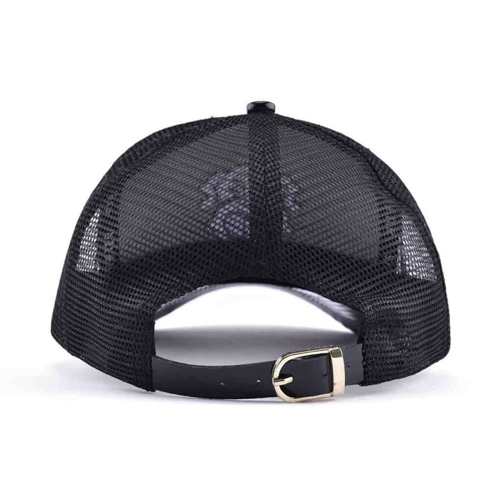 Streeter-leather-black-mesh-hat-with-a-metal-belt-buckle-closure-KN2102212 Streeter-leather-black-mesh-hat-with-a-metal-belt-buckle-closure-KN2102212
