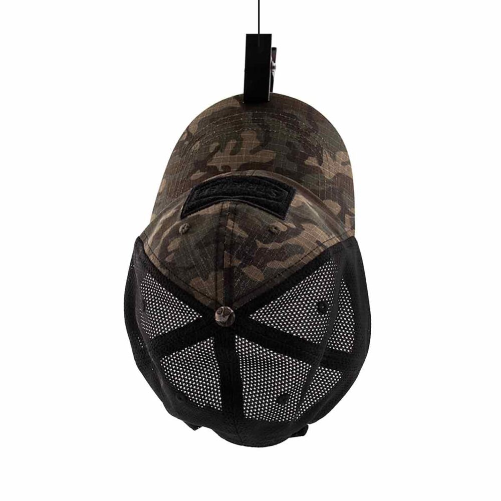Boné de camionista Streeter para homem, em algodão camuflado, com costas em malha preta-KN2101292 Boné de camionista Streeter para homem, em algodão camuflado, com costas em malha preta-KN2101292