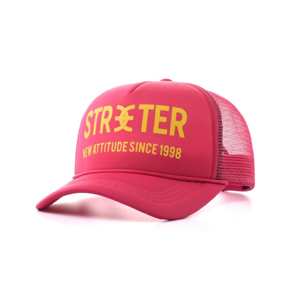 Streeter-pinkish-red-fashion-foam-trucker-hat-for-women-and-men Streeter-pinkish-red-fashion-foam-trucker-hat-for-women-and-men