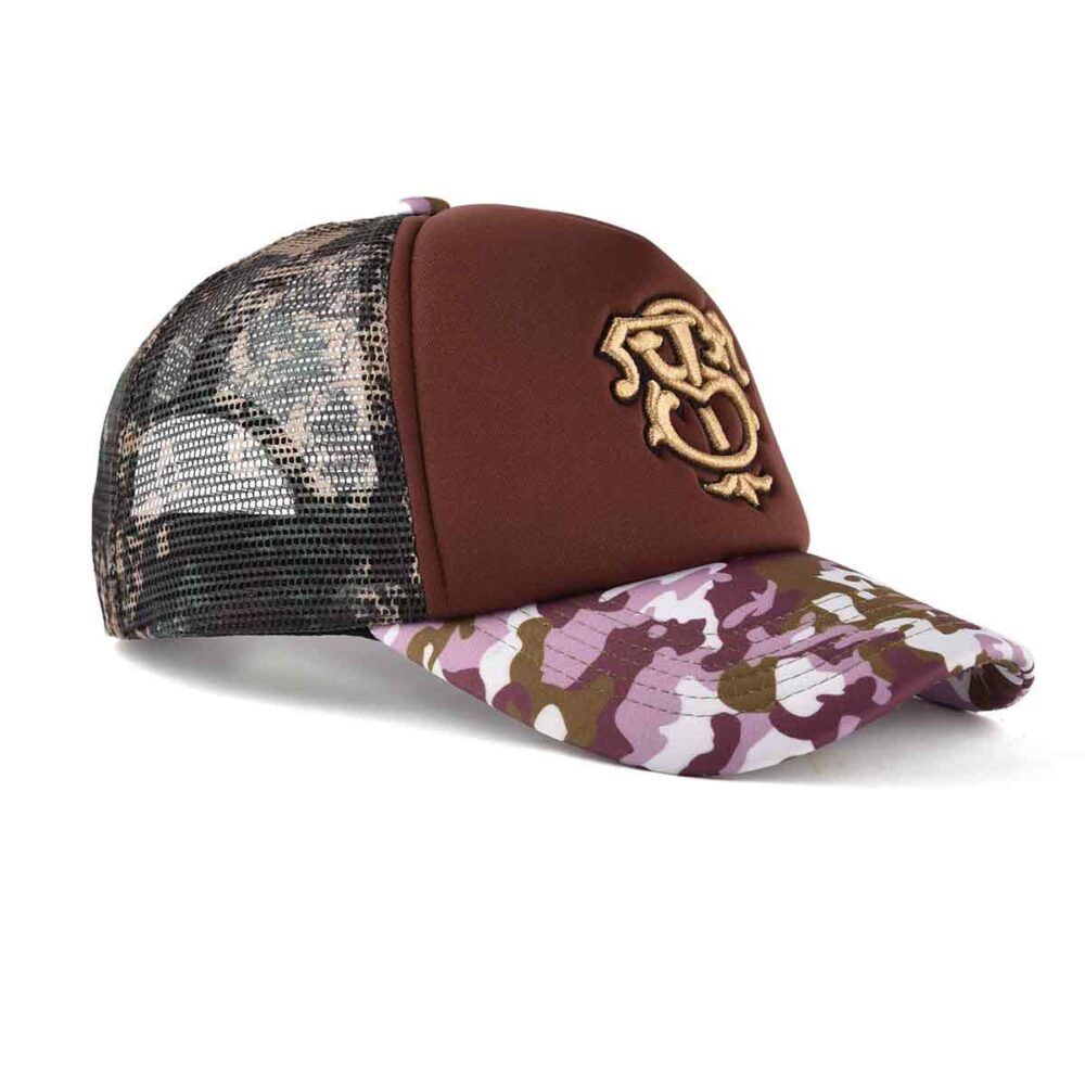 Streeter-unisex-camo-trucker-hat-in-red-wine-and-camo-color-KN2012301-2 Streeter-unisex-camo-trucker-hat-in-red-wine-and-camo-color-KN2012301-2