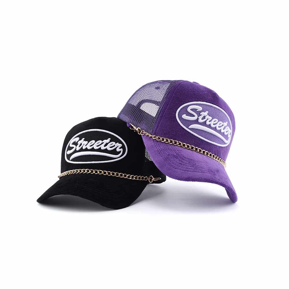 Streeter-unisex-mesh-trucker-hat-in-black-or-purple-KN2102051 Streeter-unisex-mesh-trucker-hat-in-black-or-purple-KN2102051