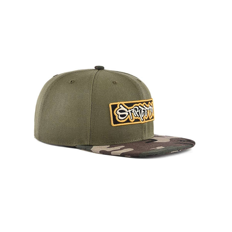 Élevez votre style avec facilité grâce à la casquette à moustache vert olive