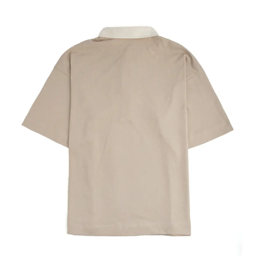 light-khaki-v-neck-t-shirt-at-the-back-view-SFA-210330-8-1 light-khaki-v-neck-t-shirt-at-the-back-view-SFA-210330-8-1