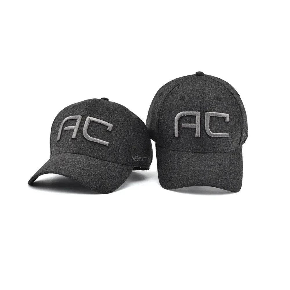 boné de beisebol para mulheres e homens em cinzento escuro e branco - KN2012122 boné de beisebol para mulheres e homens em cinzento escuro e branco - KN2012122