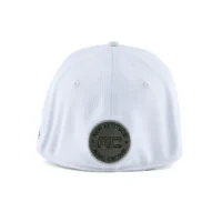 la parte trasera de la gorra de béisbol blanca ajustada-KN2012122