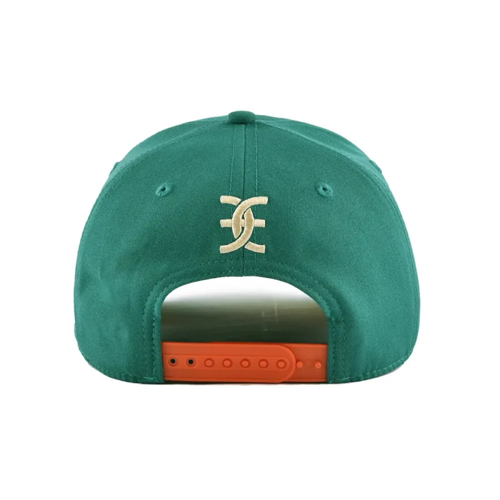 Задняя сторона зеленой крышки для бейсбола-KN2012163 Задняя сторона зеленой крышки для бейсбола-KN2012163