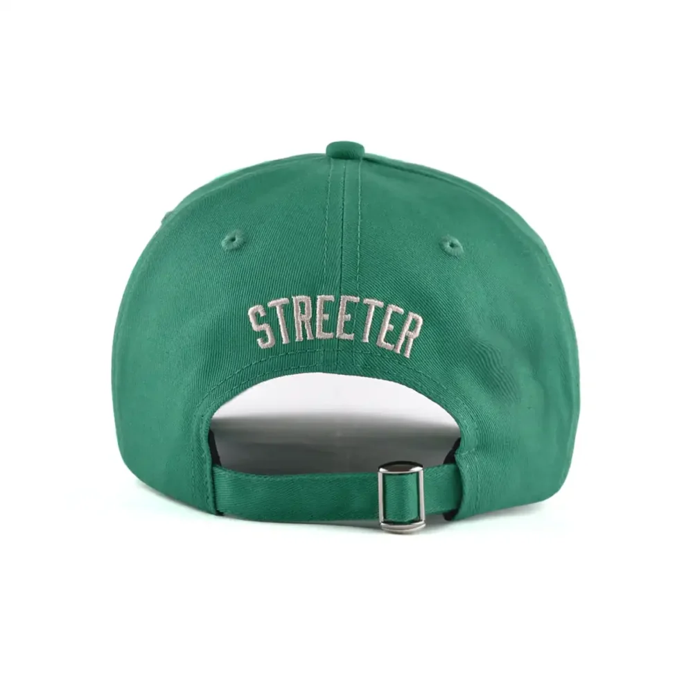 The-tri-glide-slide-buckle-on-the-back of-the-green-baseball-cap-KN2012242 The-tri-glide-slide-buckle-on-the-back of-the-green-baseball-cap-KN2012242