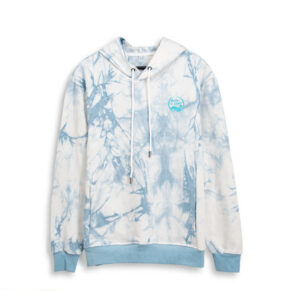 Blue-White Tie Dye Hoodies SFA-210401-5