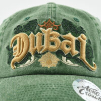 Six Panel Washed Cotton Embroidered Dad Hat