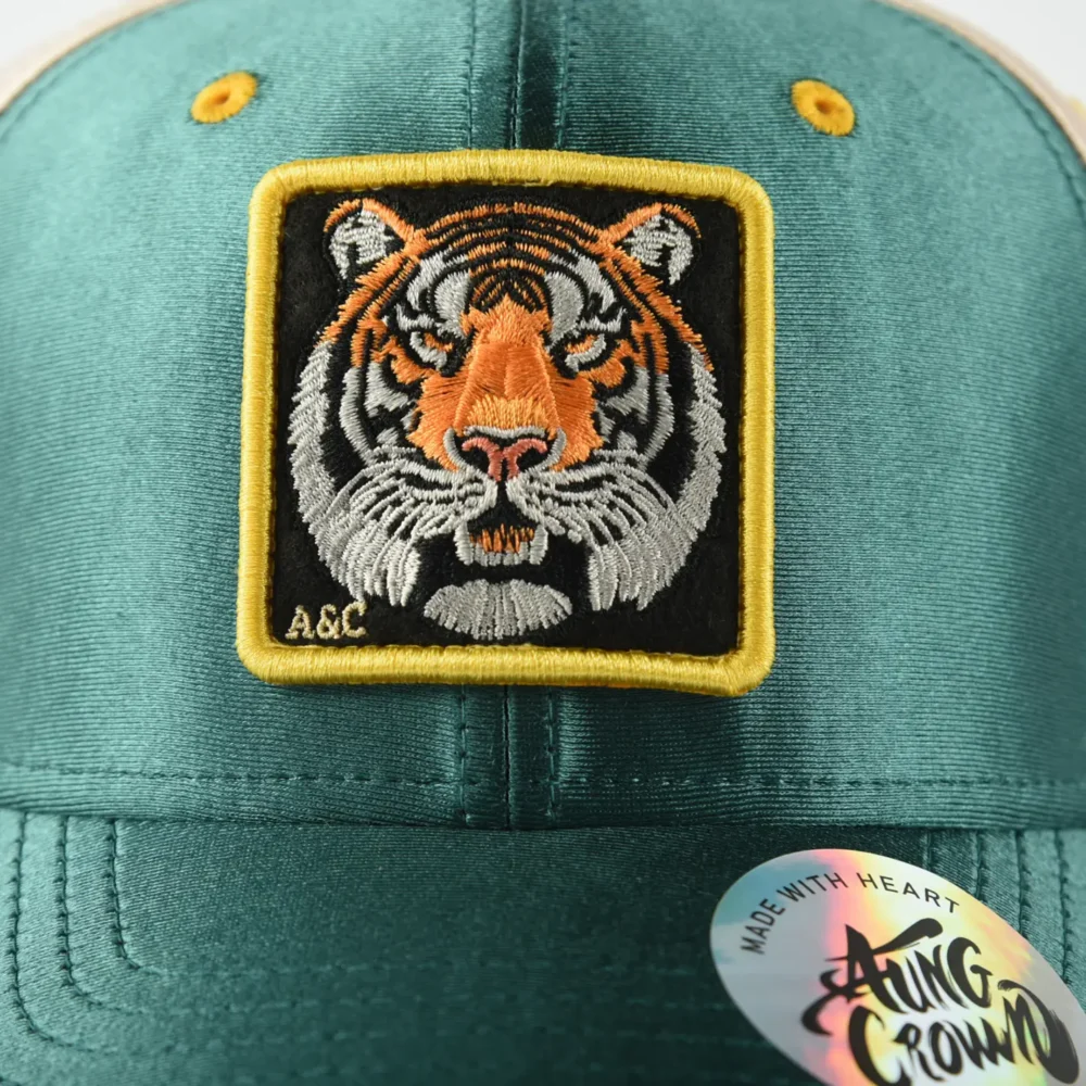 Nylon Mesh Fünf Panel strukturierte Dad Cap Nylon Mesh Fünf Panel strukturierte Dad Cap