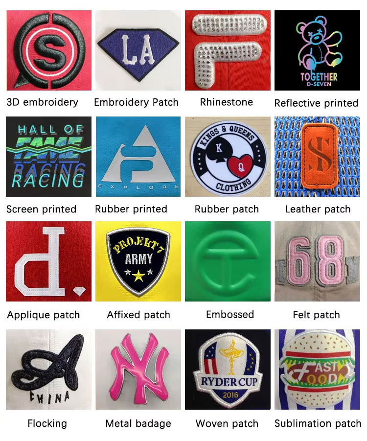 trucker hat logo option