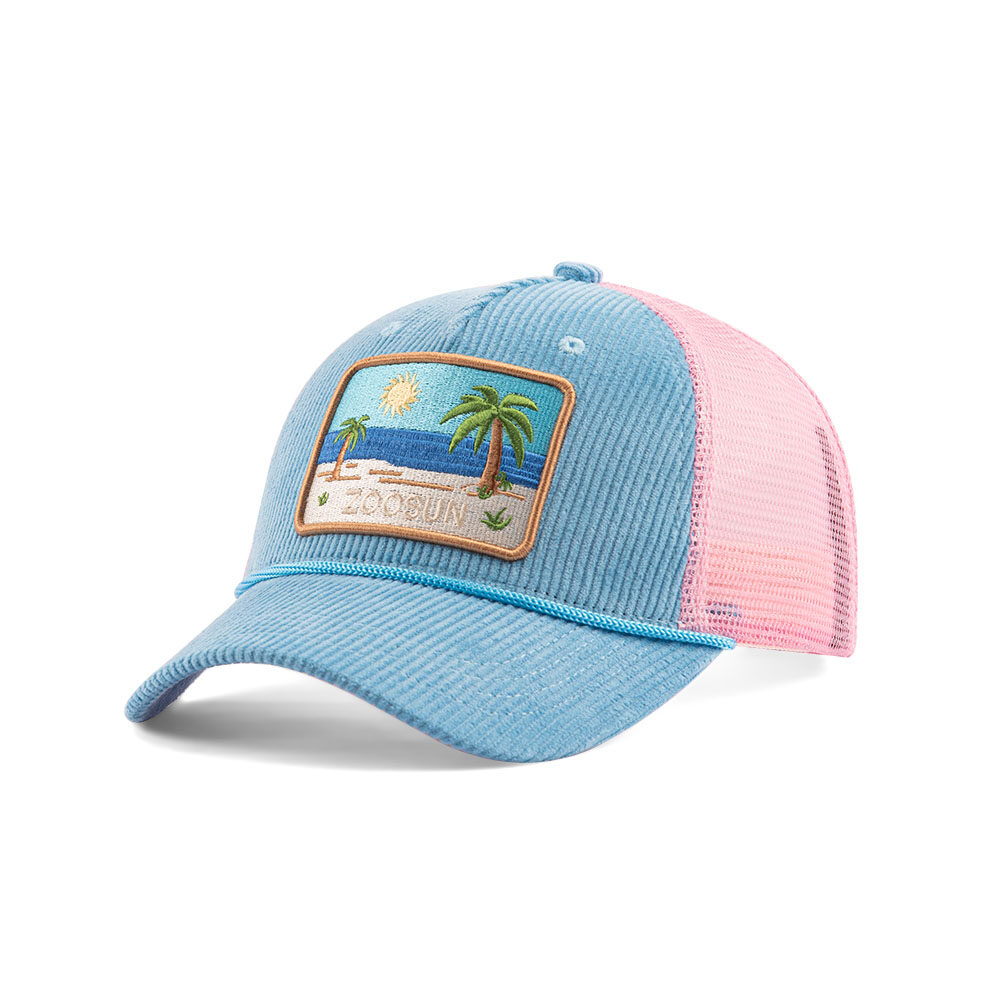 Beach Trucker Caps S2404-018 (3) Beach Trucker Caps S2404-018 (3)