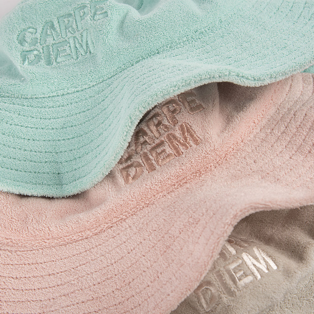 Махровая широкополая шляпа-ведро S2404-033 (5) Махровая широкополая шляпа-ведро S2404-033 (5)