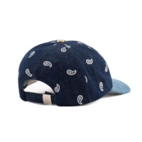 paisley denim dad cap S2403-008 (1)