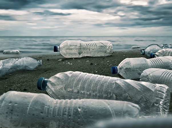 recycled bottles