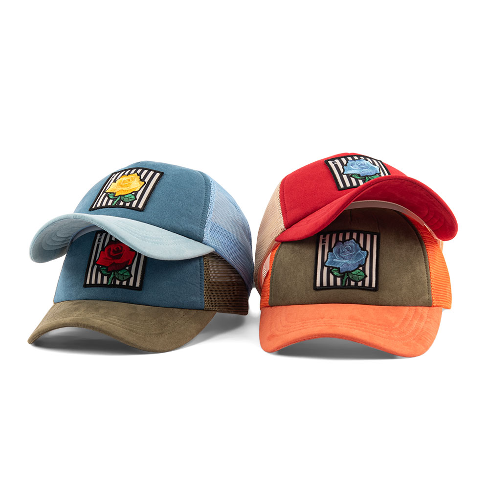 rose trucker caps S2404-030 (7)