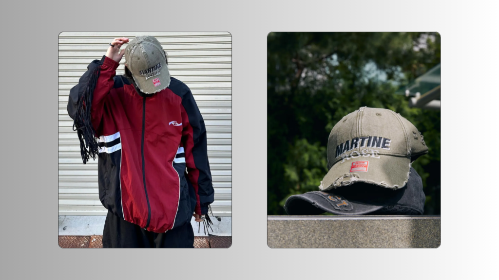 Martine baseball caps