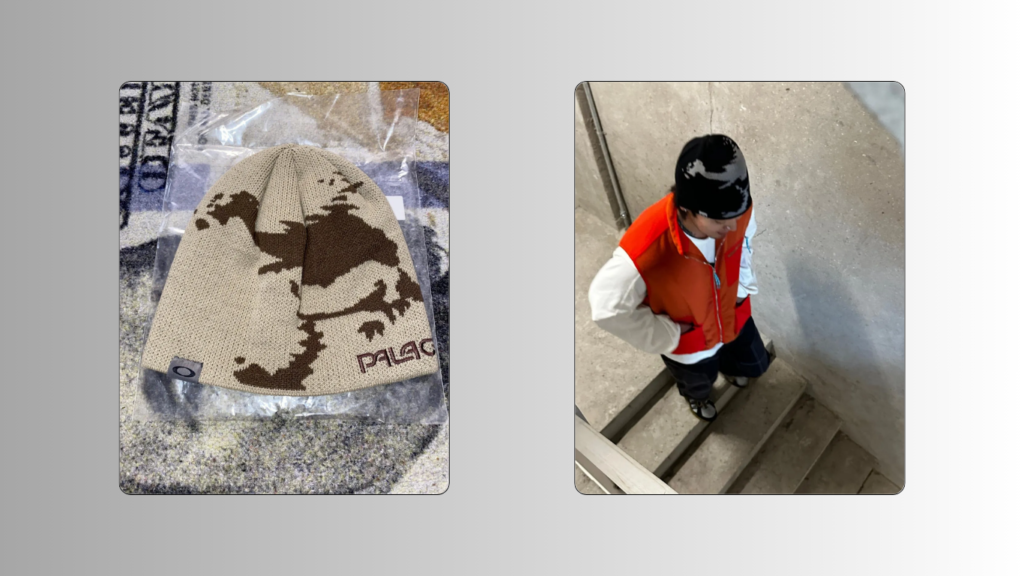 Oakley x Palace beanies