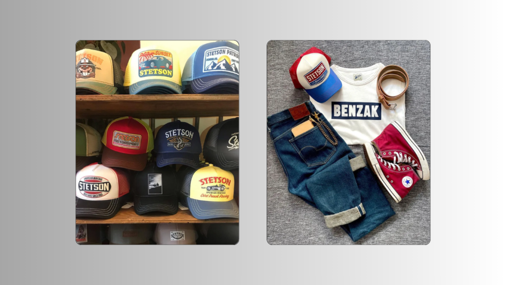 Stetson trucker caps