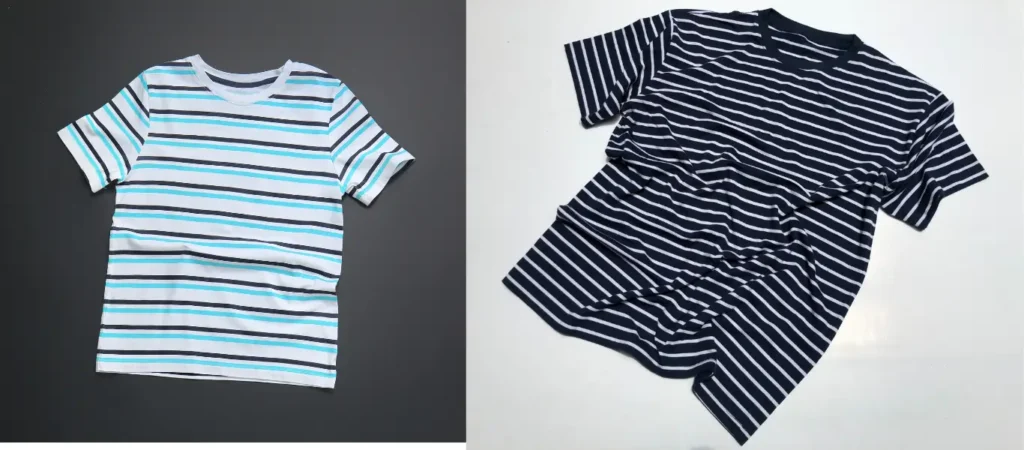 3.Men's Striped T-shirts