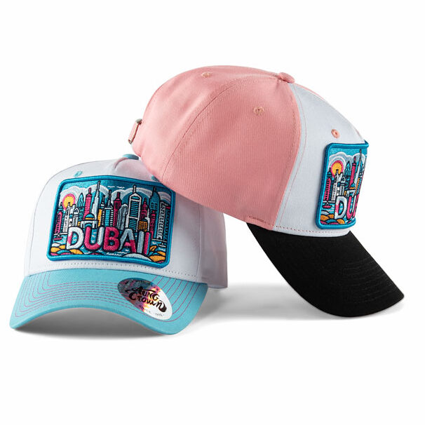 Patch embroidered baseball cap