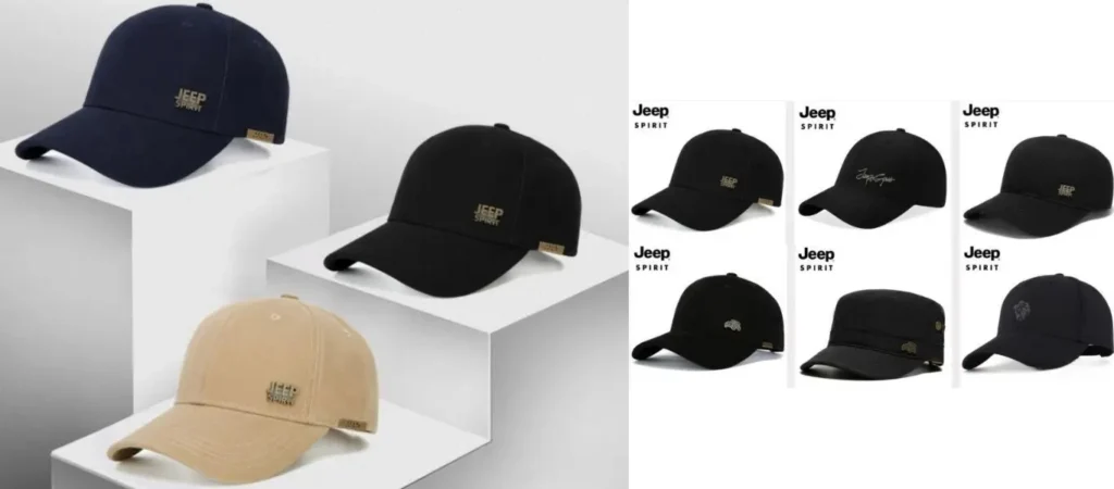 8. JEEP baseball caps