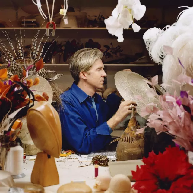 ▲ Designer Philip Treacy