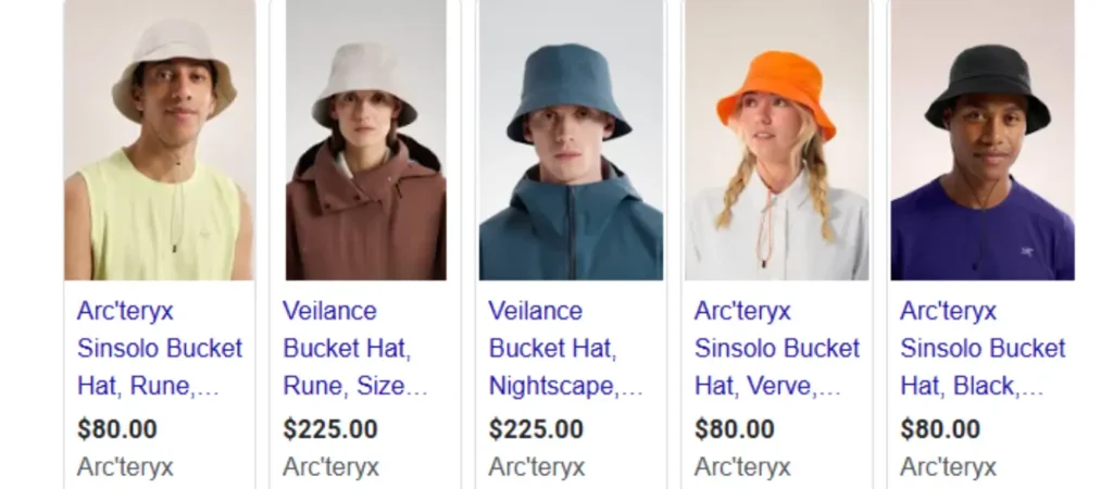16. ARC'TERYX Eimerhüte