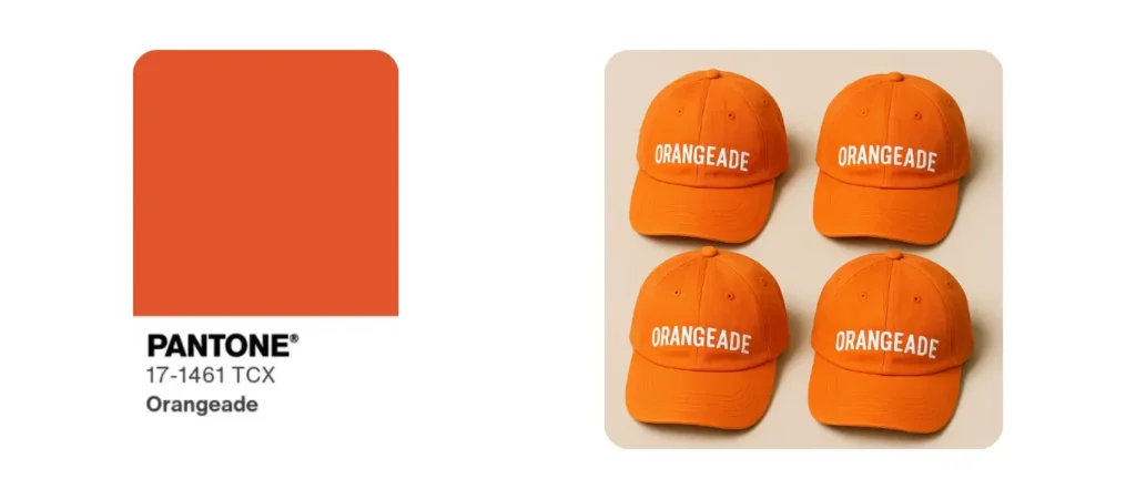 Orangeade & Orangeade Baseball Caps