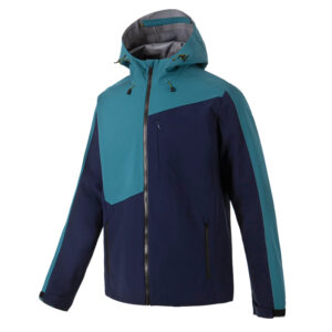 Custom Men's Long Waterproof Windbreaker Jacket