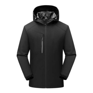 Logo de l'entreprise personnalisé Veste d'hiver imperméable et coupe-vent pour l'extérieur
