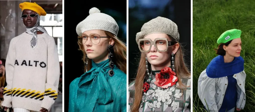 Knitted Berets - 01