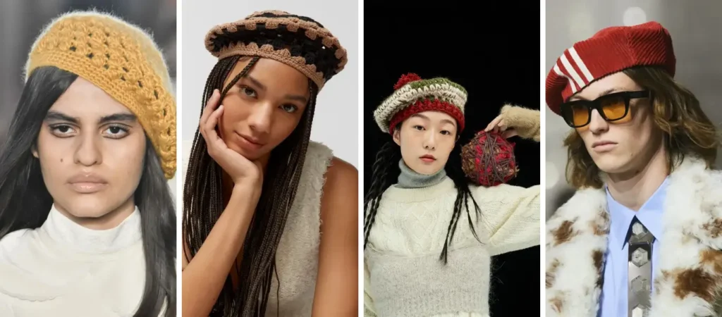 Knitted Berets - 02